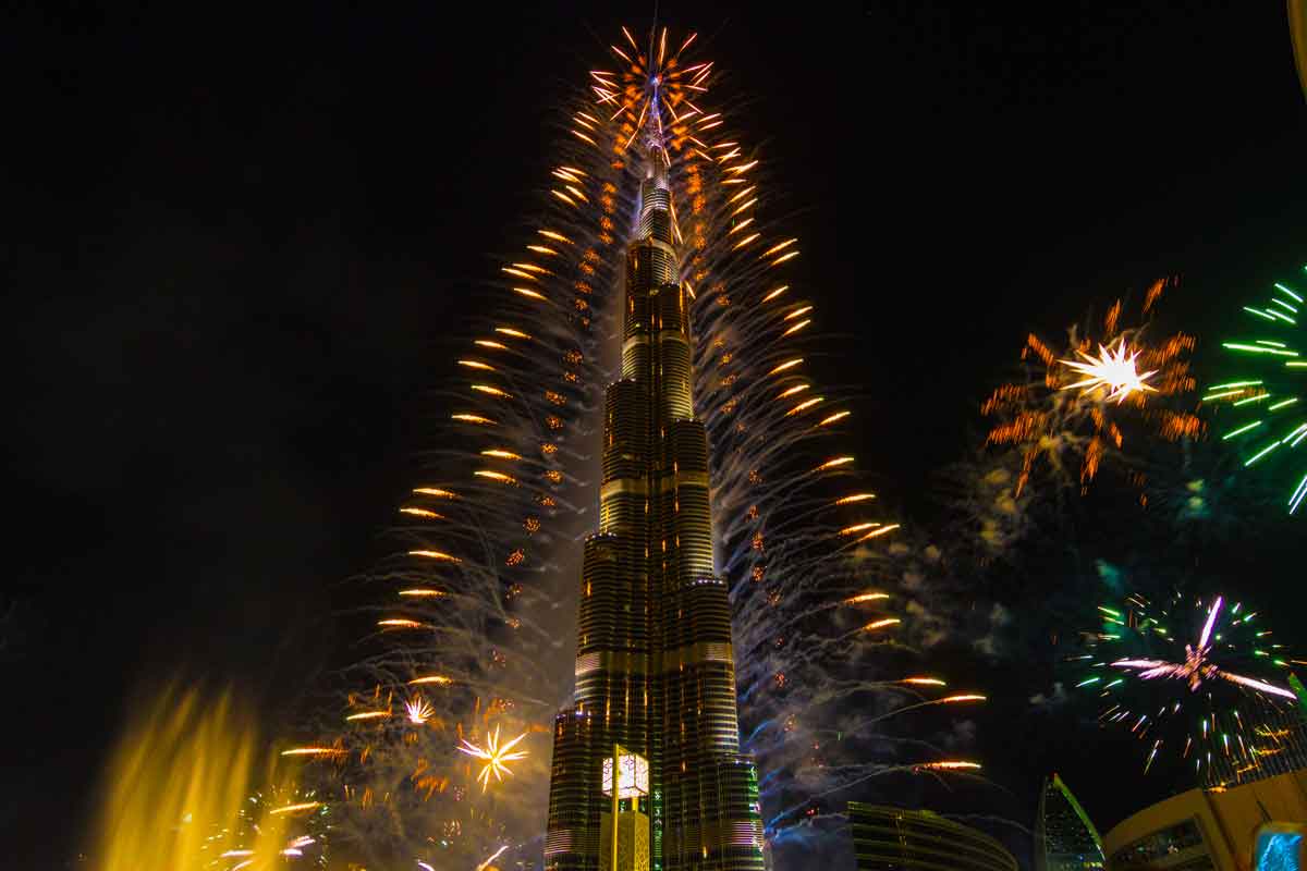Burj Khalifa Firework 