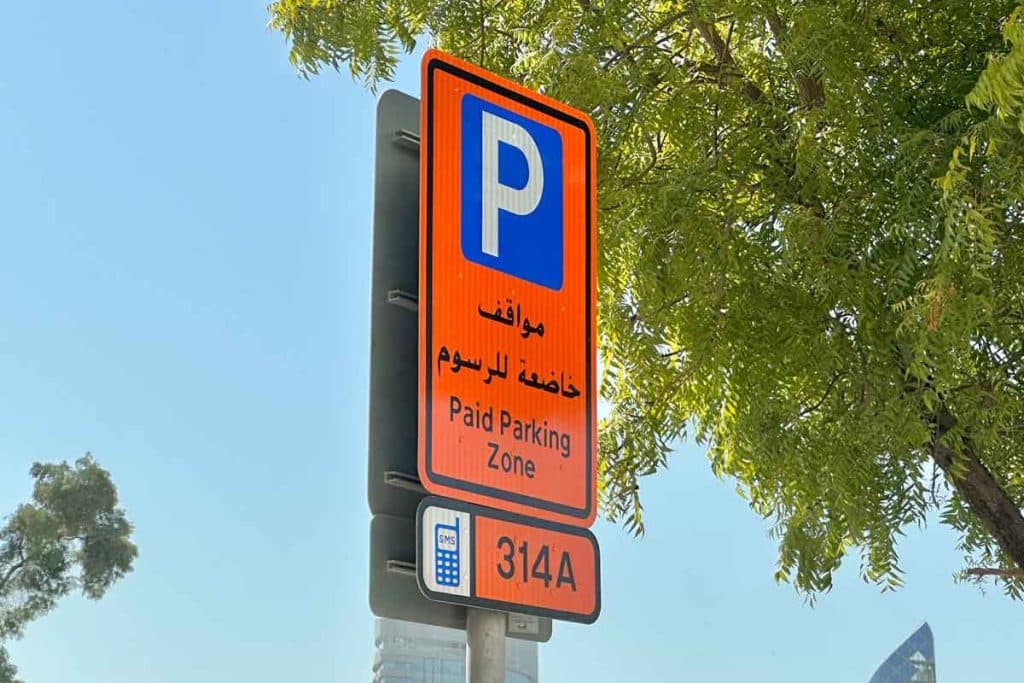 dubai parking