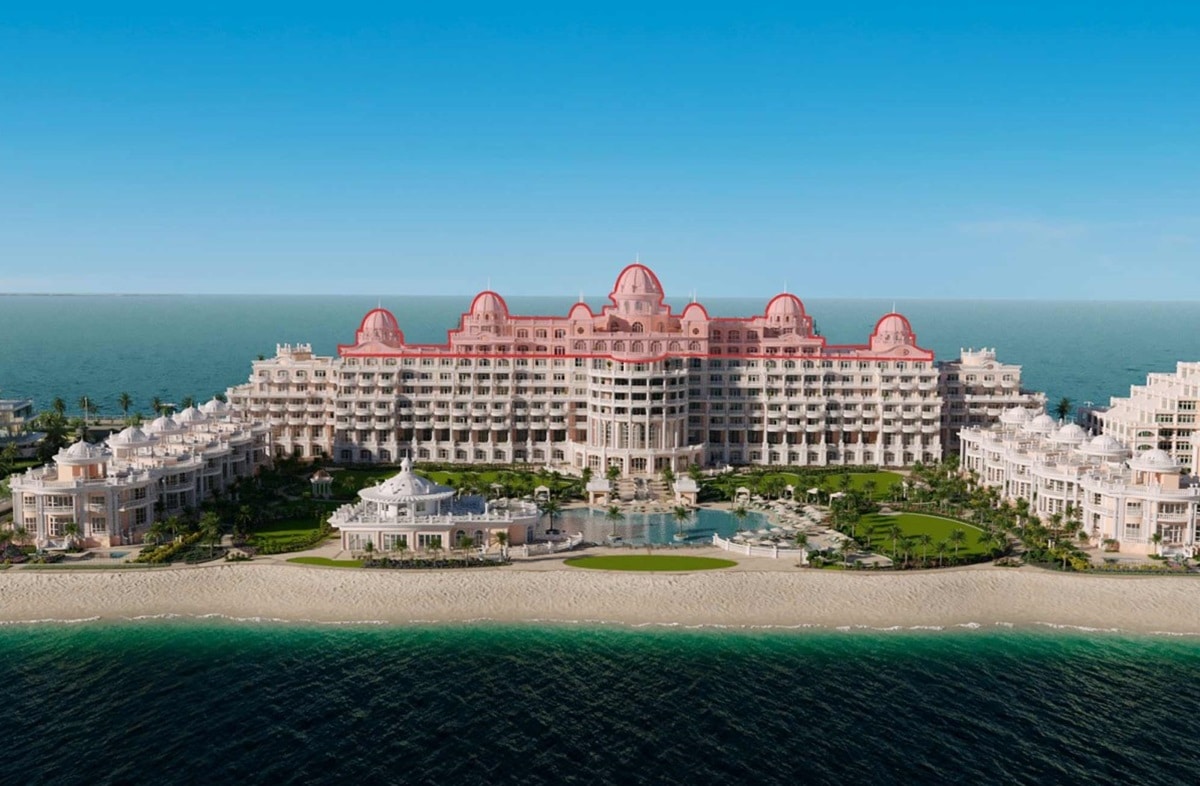 dubai raffles palm jumeirah penthouse