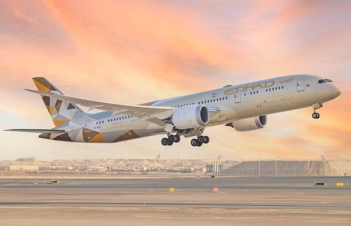 Etihad Airways passengers up 41% to 5.7m so far this year - Arabian ...