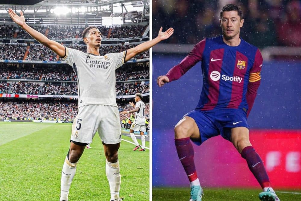 Real Madrid v Barcelona in 2024 Spanish Super Cup final in Saudi Arabia