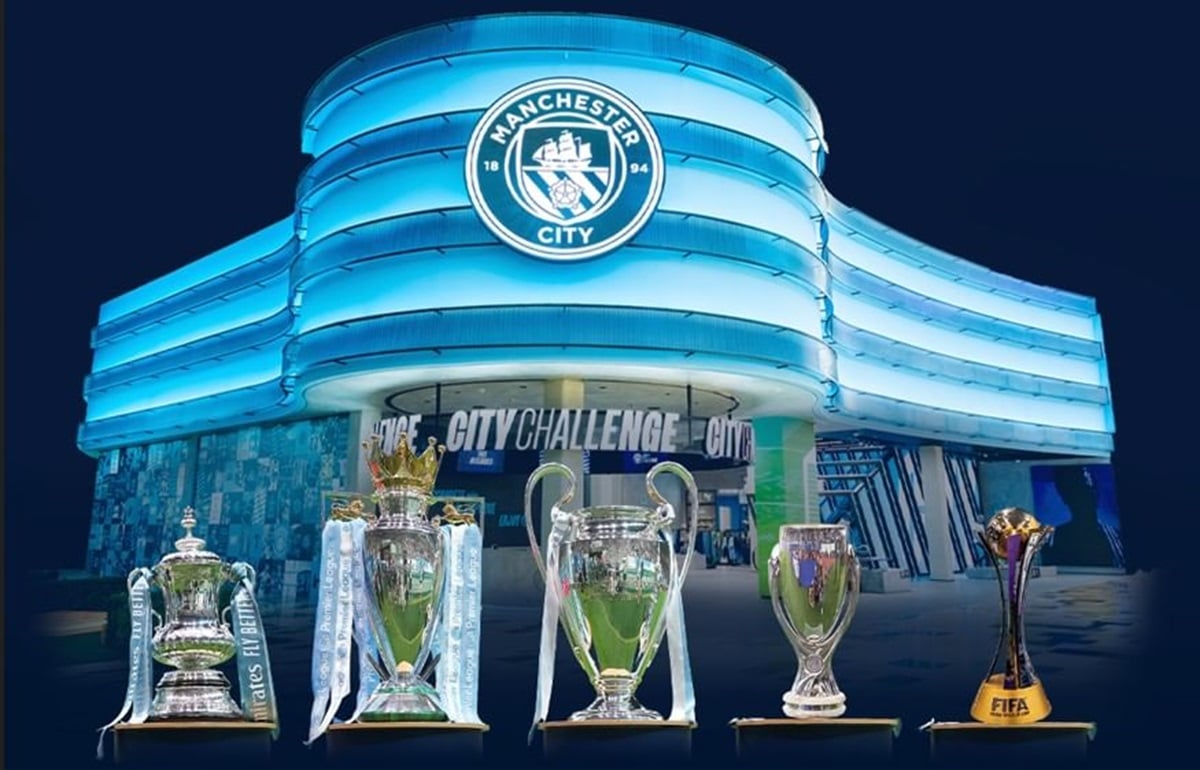 Manchester City to display 5 trophies at Yas Mall in Abu Dhabi ...