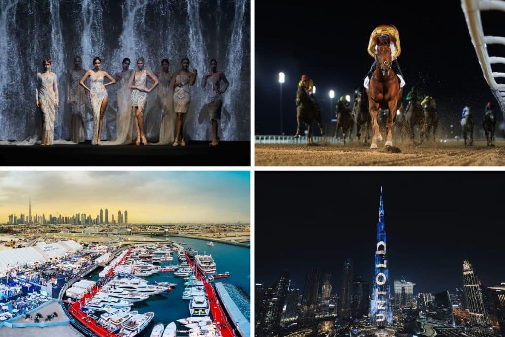 Dubai to host major events in February Fashion Week, Tennis