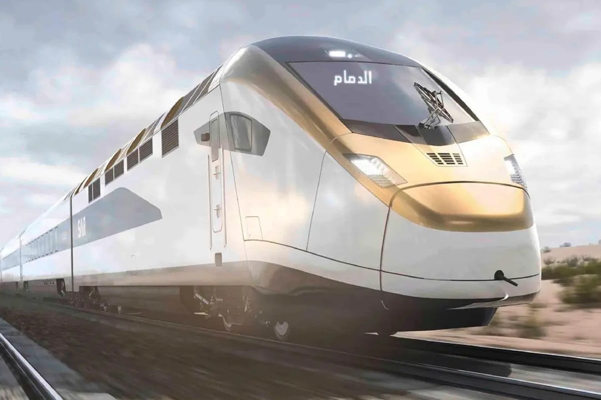 Saudi Arabia Railways train