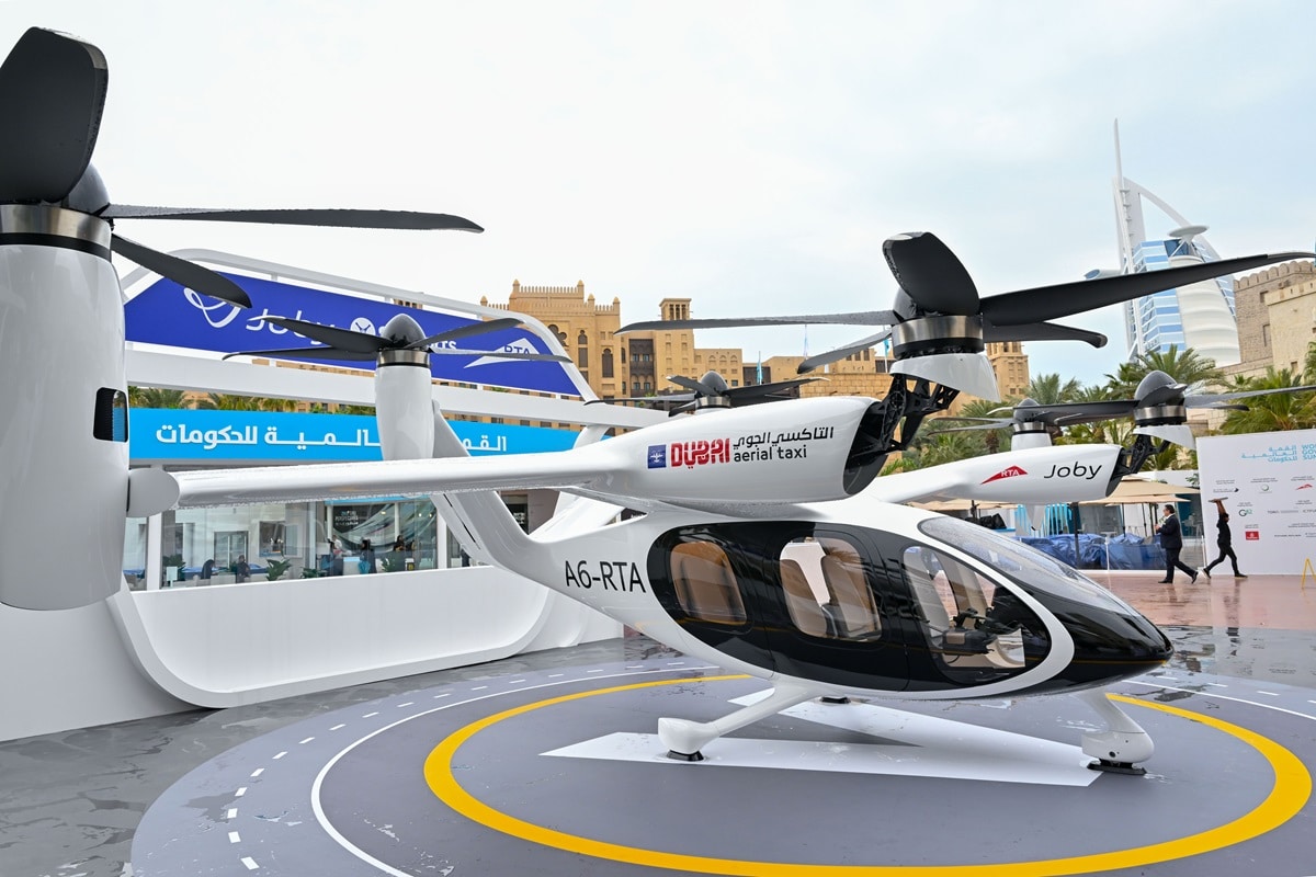 Dubai flying taxi UAE Joby