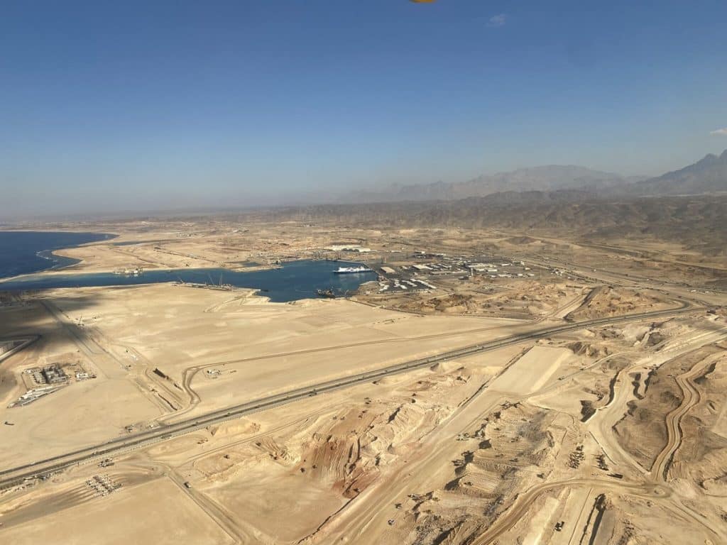 NEOM: Stunning photos show 2024 construction progress of The Line ...