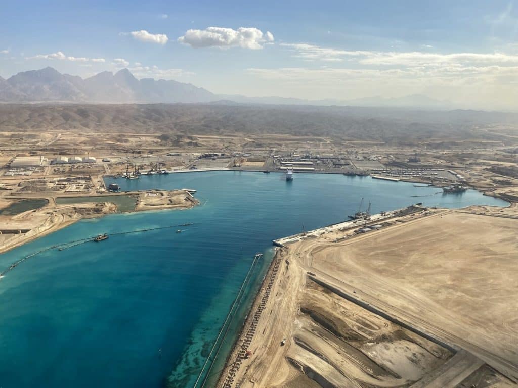 NEOM: Stunning photos show 2024 construction progress of The Line ...