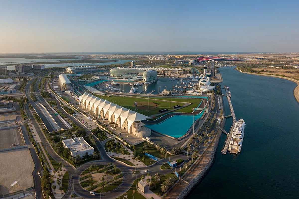 Yas island Abu Dhabi