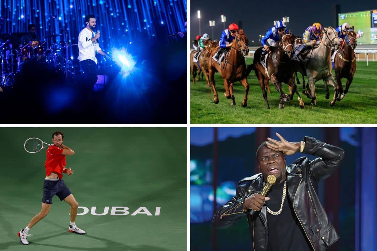 Dubai events in March 2024 Kevin Hart, Atif Aslam, World Cup horse