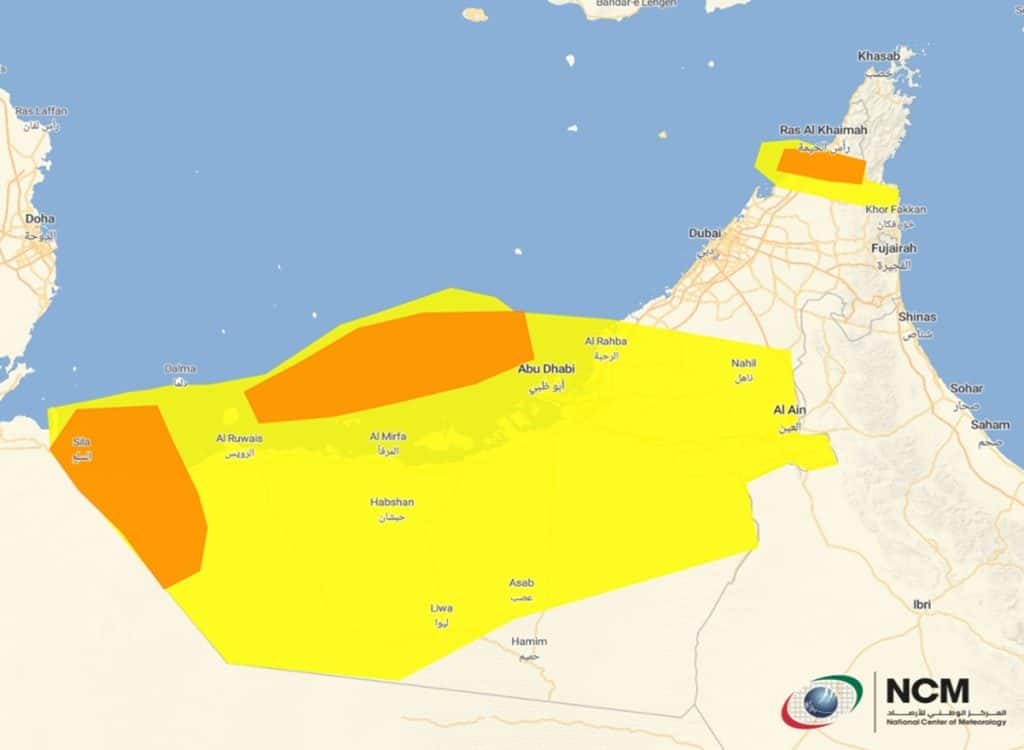 UAE weather: rain, thunder and hail forecast on Tuesday, April 16 ...