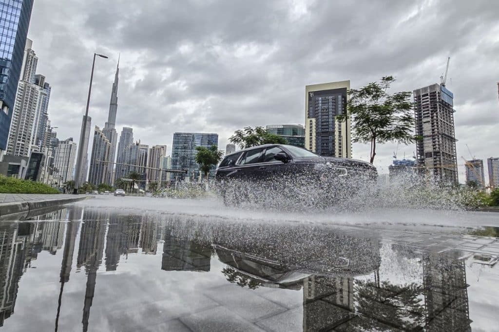 Dubai rain schools