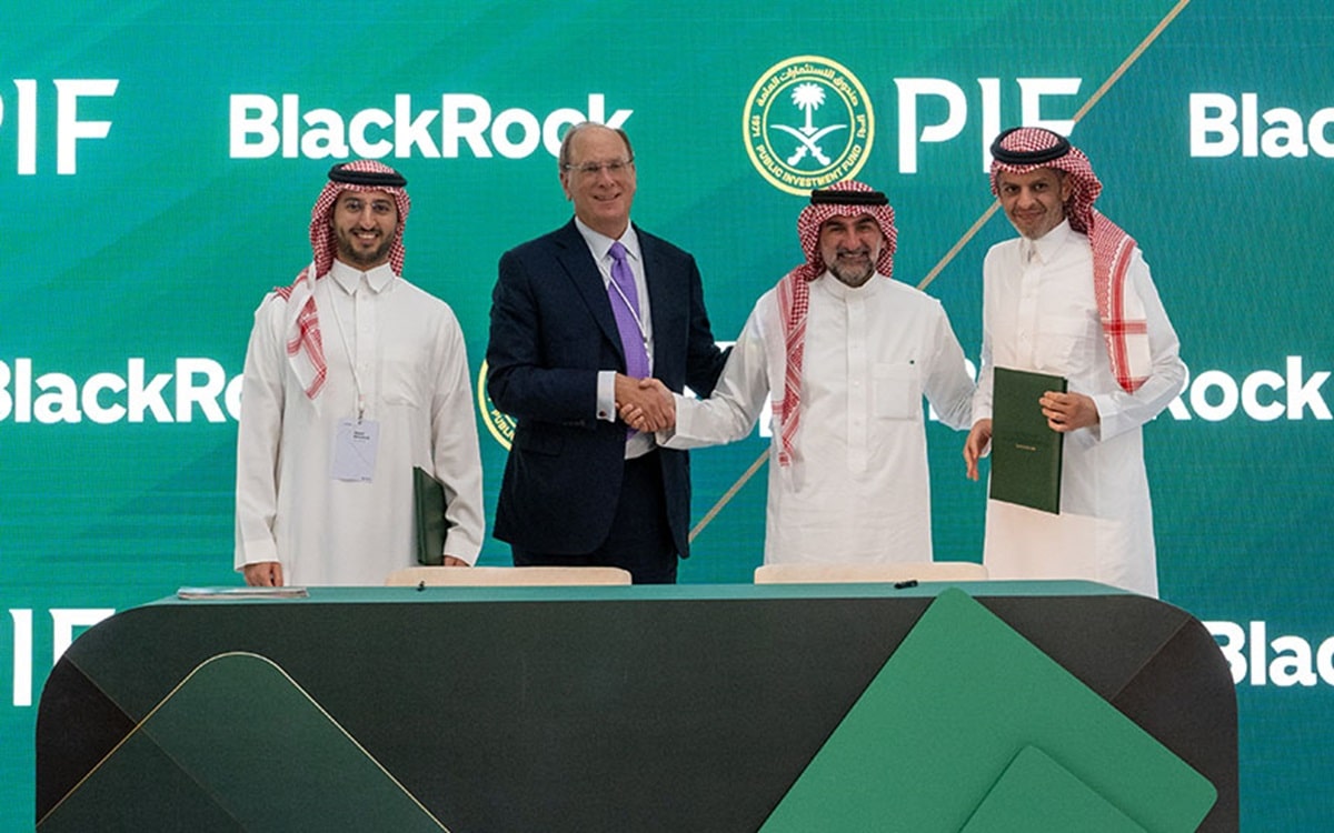 PIF BlackRock Saudi