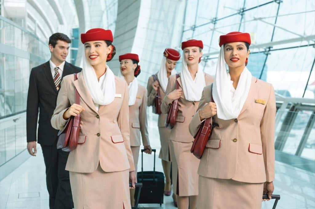 Emirates cabin crew Dubai UAE