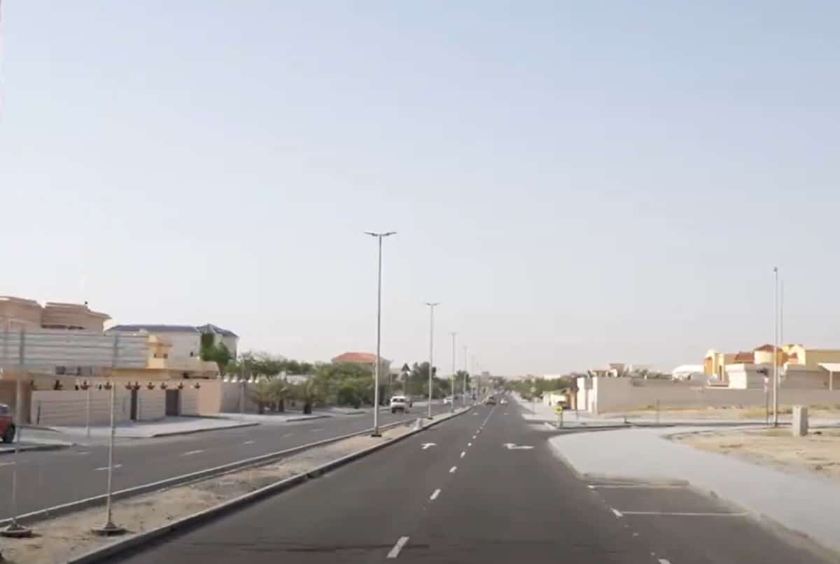 UAE road improvements