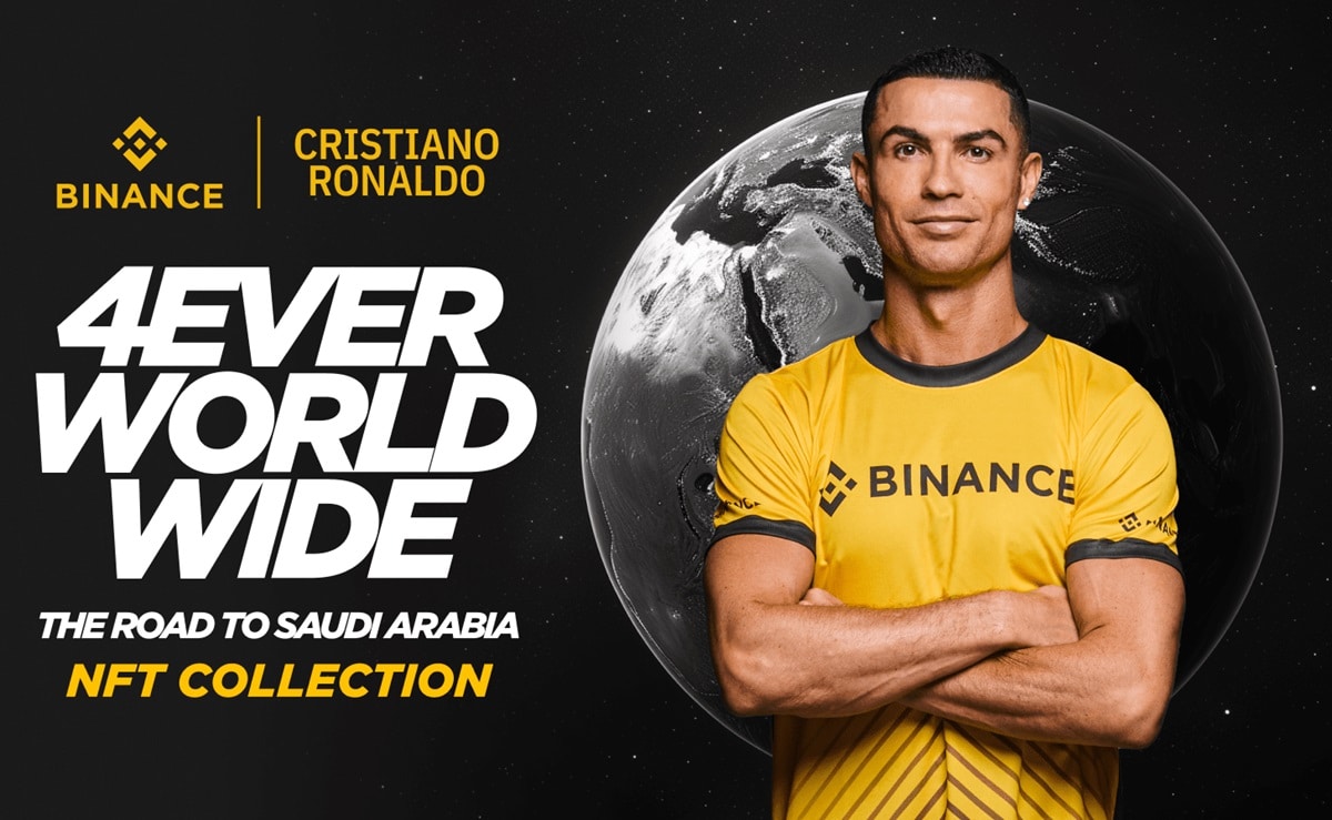 Cristiano Ronaldo Binance Saudi NFT