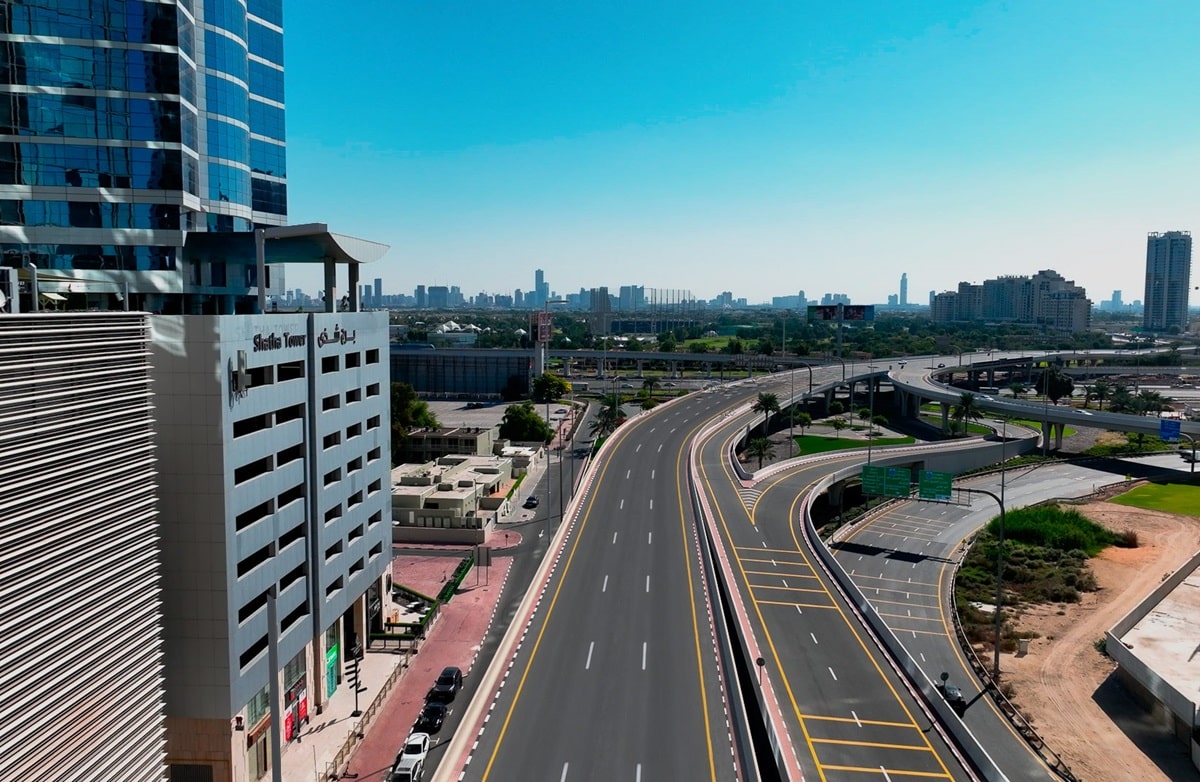 Dubai Harbour Sheikh Zayed Road bridge RTA