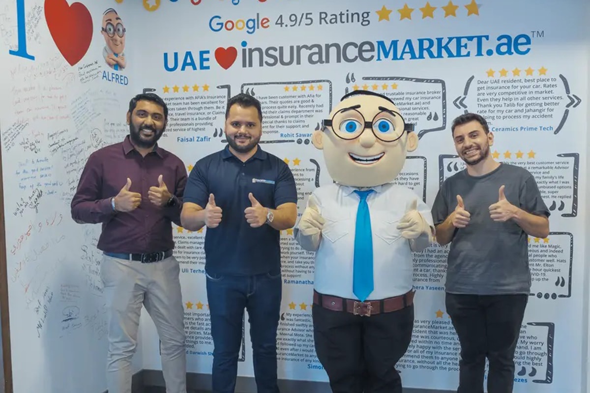 Alfred Turns Rapper: InsuranceMarket.ae Unveils Electrifying Jingle Update