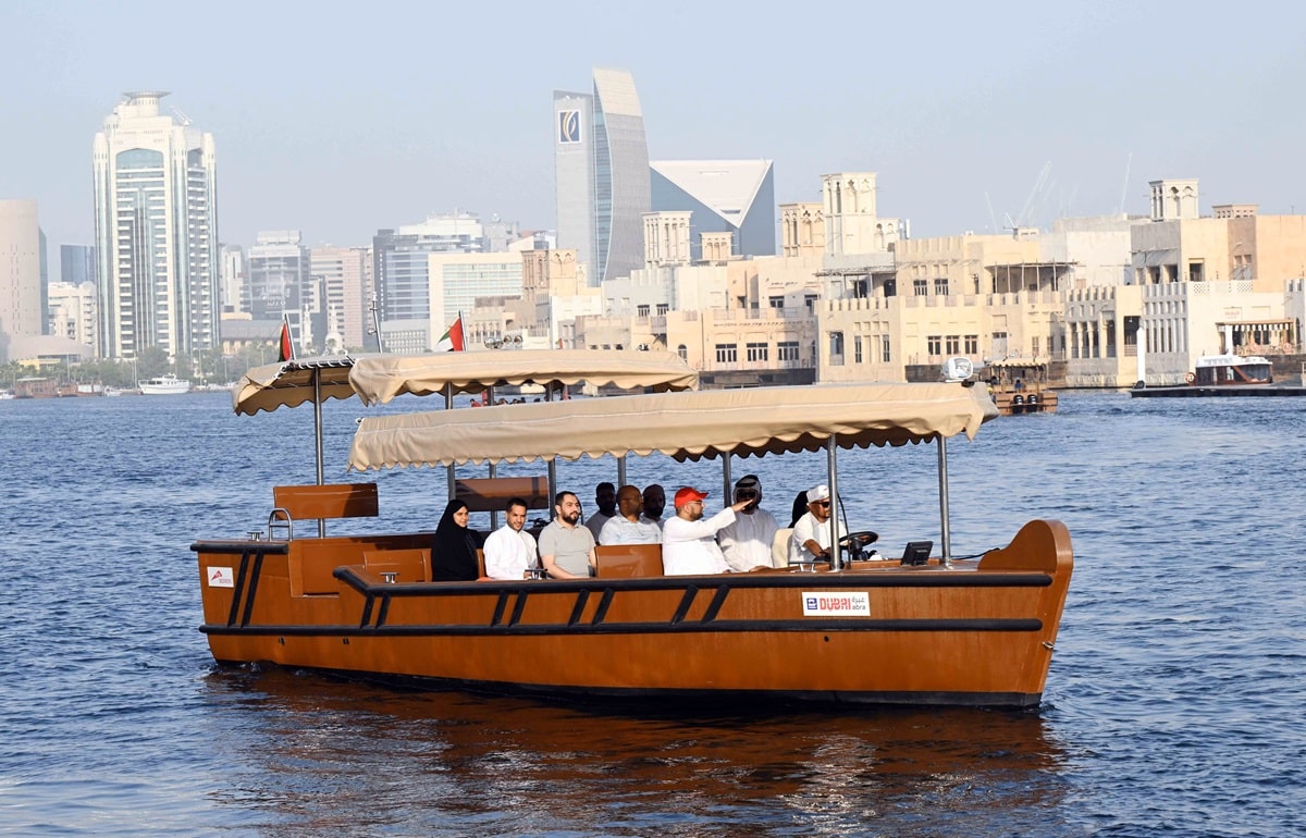 Dubai tests world’s first 3D-printed electric abra - Arabian Business ...