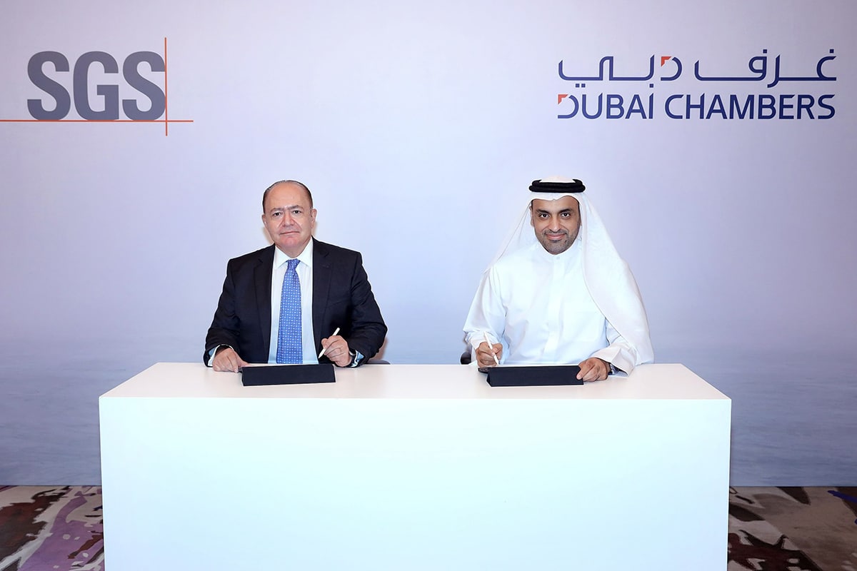 Dubai Chambers, SGS Gulf Limited Sign MoU to Boost Local Exports