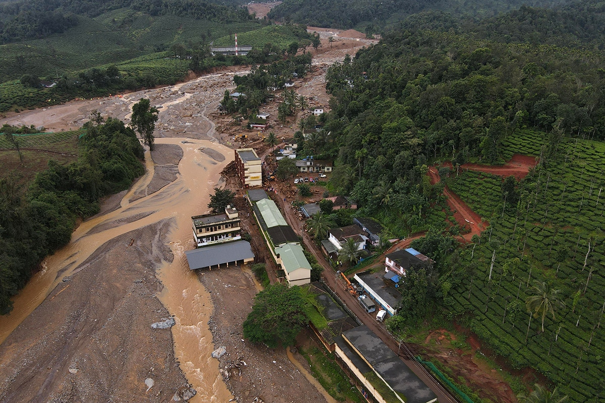 massive landslide in the Wayanad district of Kerala