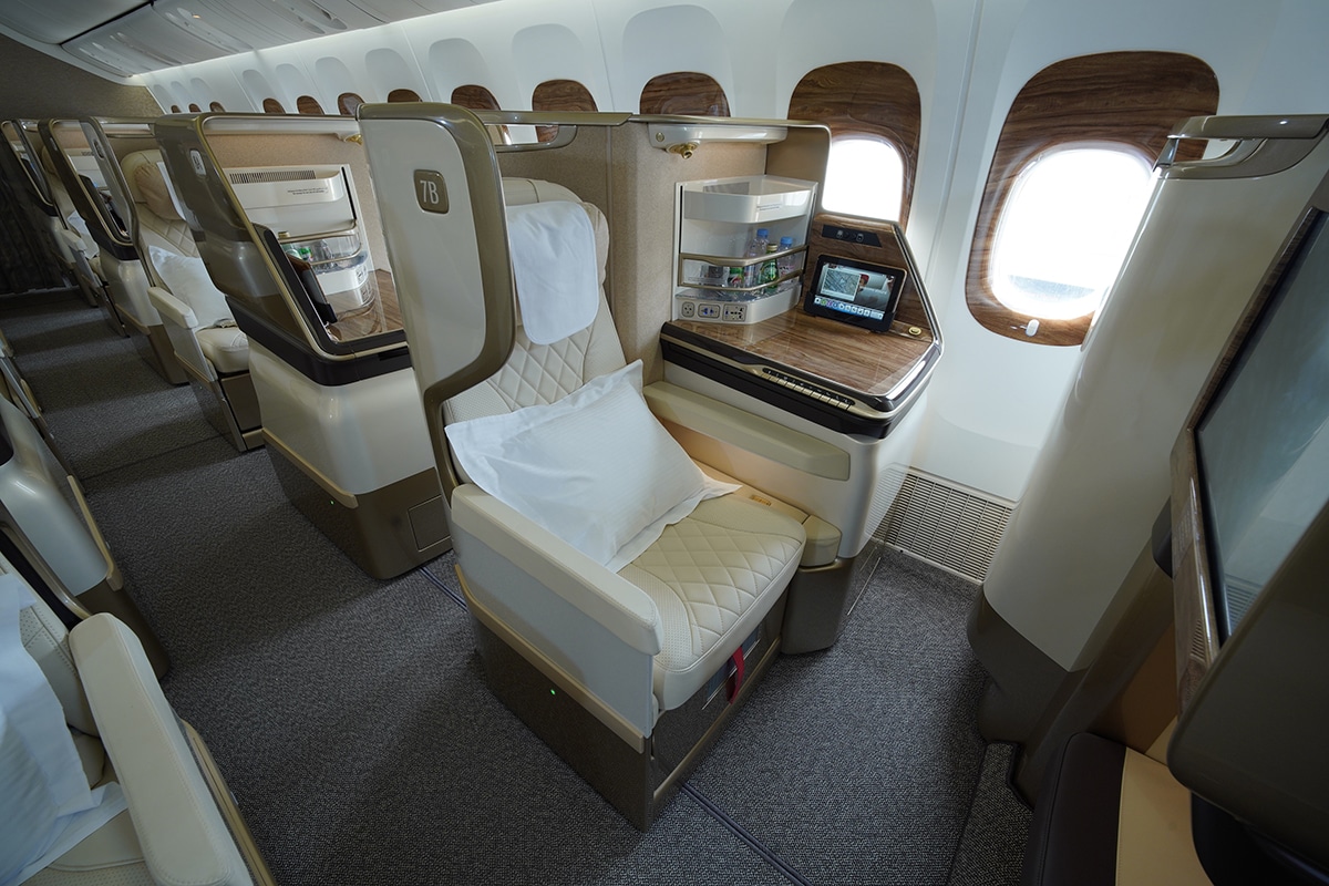 Emirates Boeing 777 Business Class