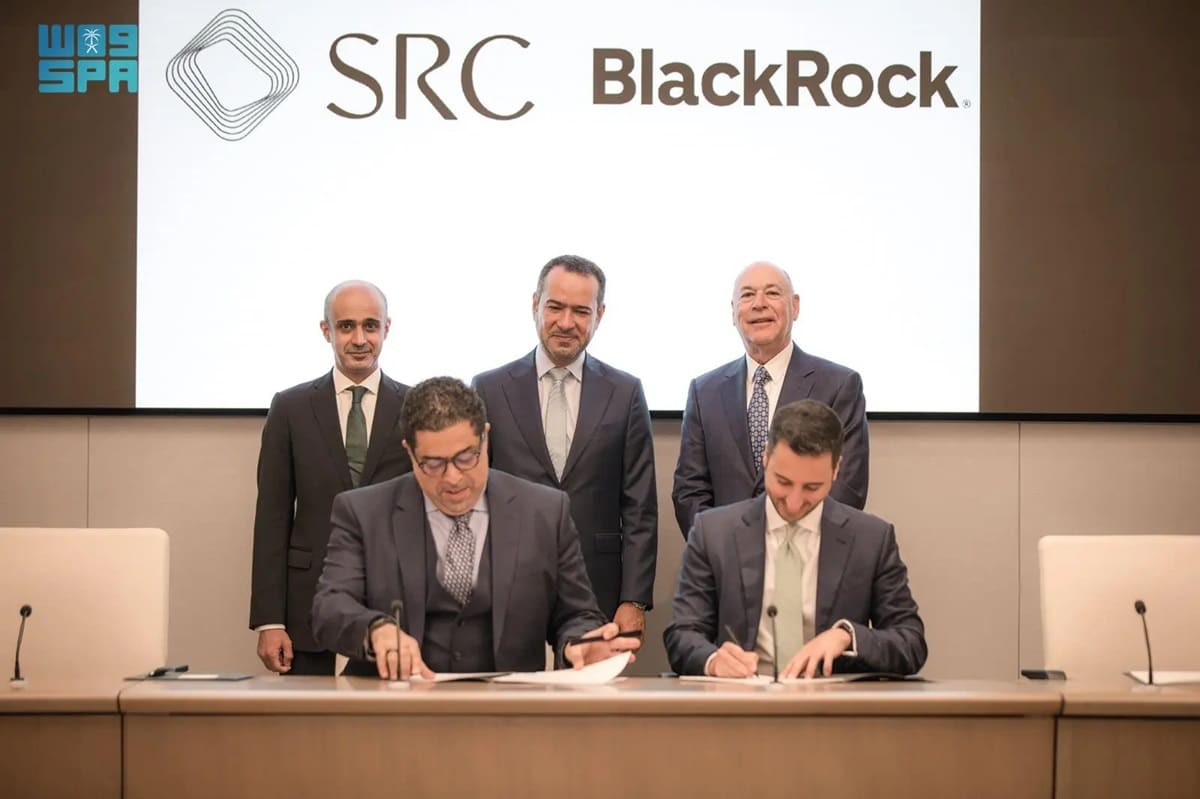 Blackrock Saudi real estate finance