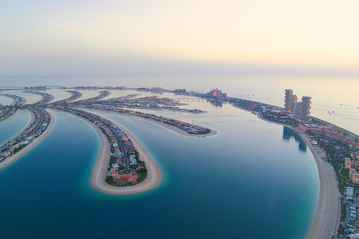 Billionaires Row on Palm Jumeirah in Dubai