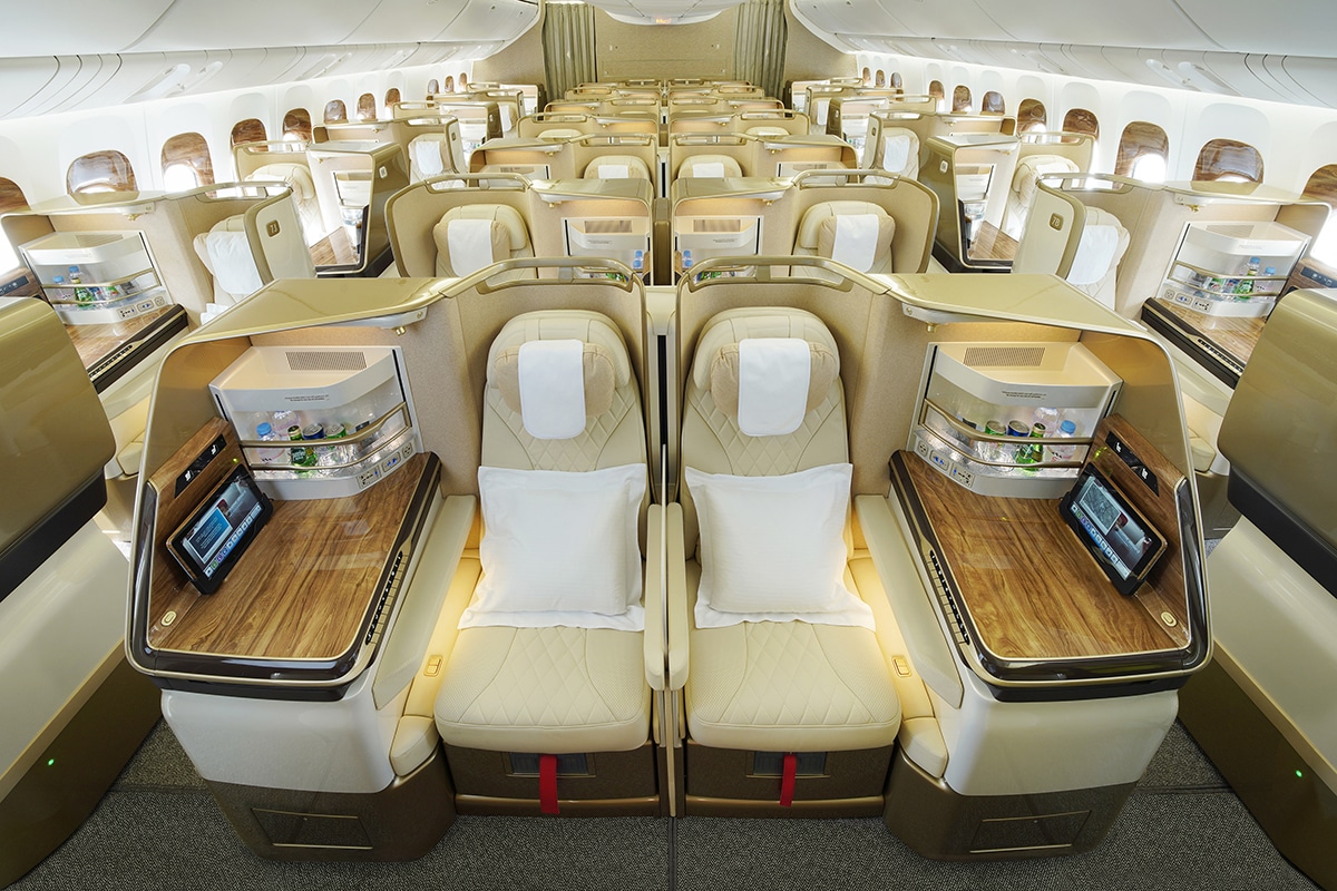 Emirates’ retrofitted Boeing 777