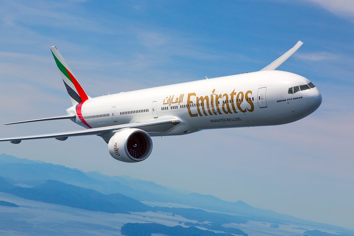 Emirates Boeing 777 300-ER Dubai