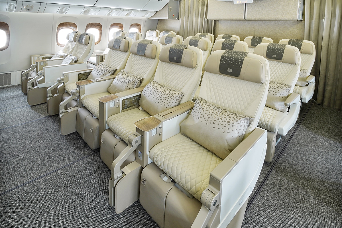 Emirates Dubai to Riyadh Upgraded Boeing 777