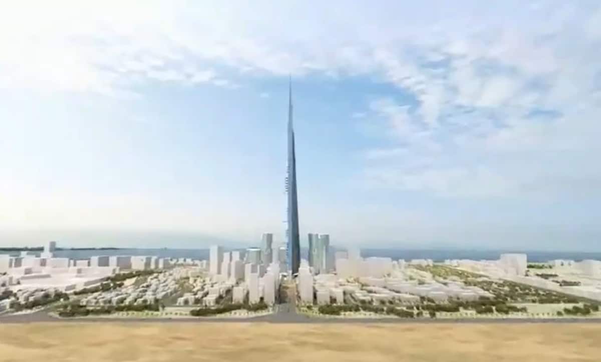 Saudi skyscraper jeddah tower Kingdom holding