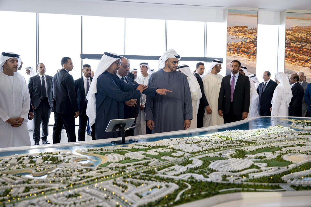 featured image thumbnail for post UAE President Sheikh Mohamed in Egypt for $110bn Ras El Hekma launch; development to house 2m people and create 750,000 jobs