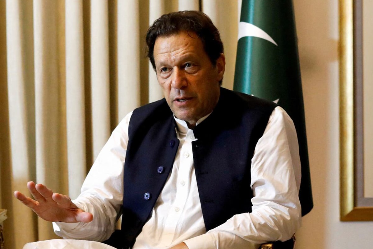 Former Pakistani Prime Minister Imran Khan