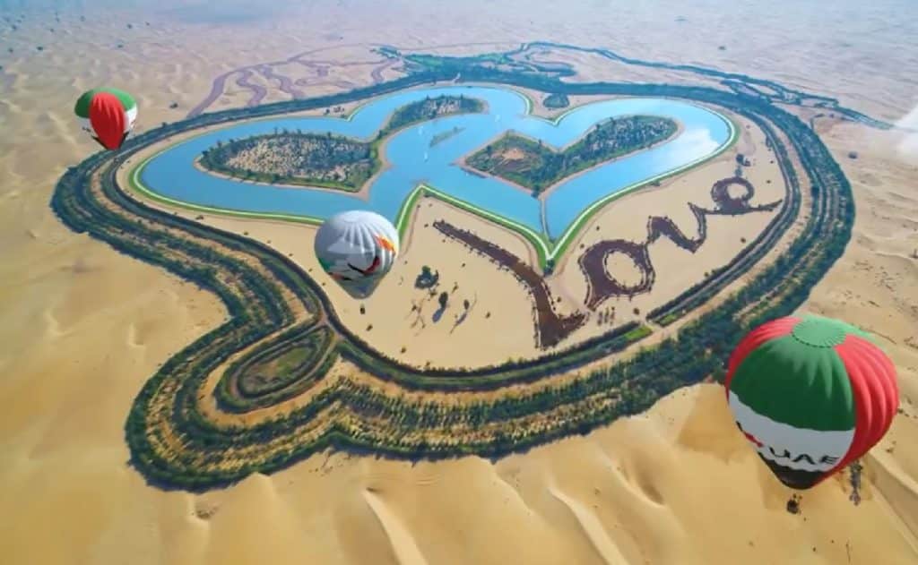 Dubai desert rural tourism plan