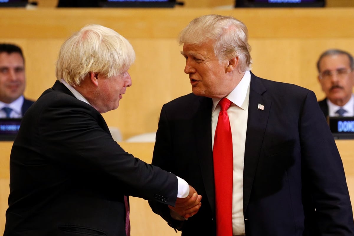 Boris Johnson optimistic about a Trump presidency