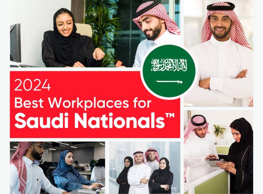 Revealed: 100 best places to work for Saudi nationals - Arabian ...