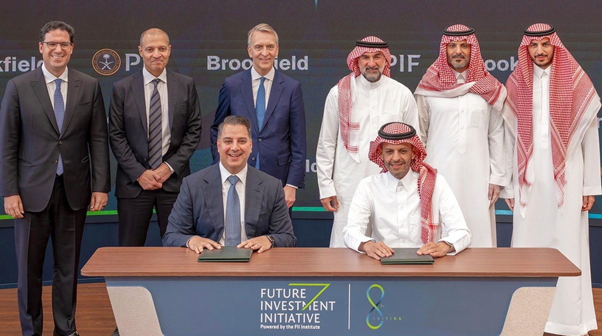 PIF Brookfield Saudi Arabia