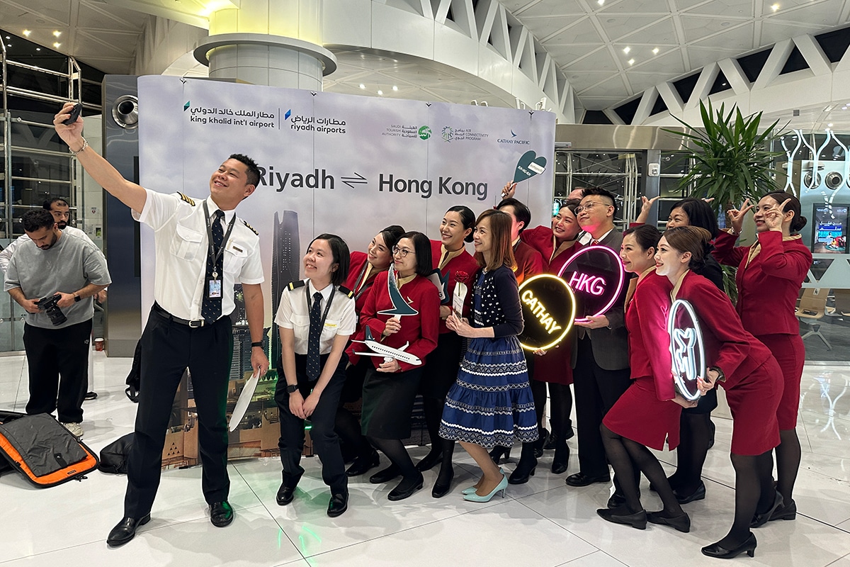 Cathay Pacific Inaugurates Direct Passenger Route from Hong Kong to Riyadh