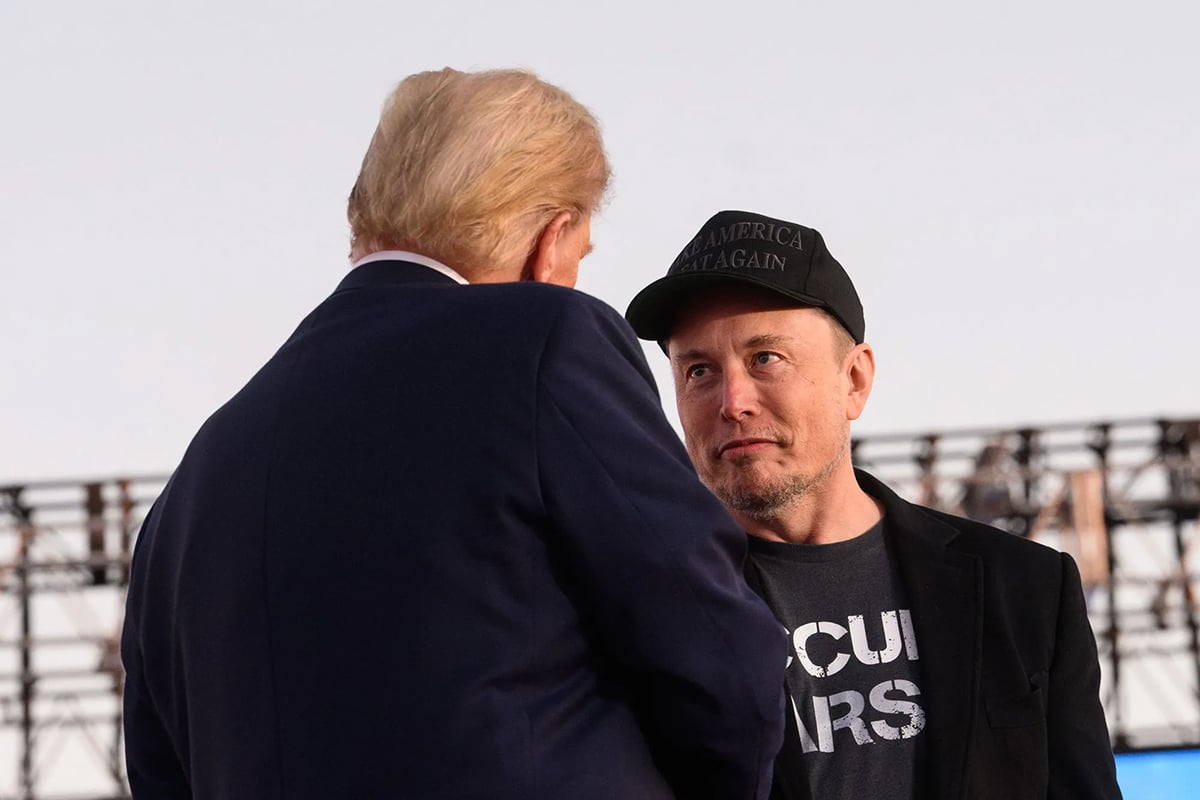 Donald Trump and Elon Musk