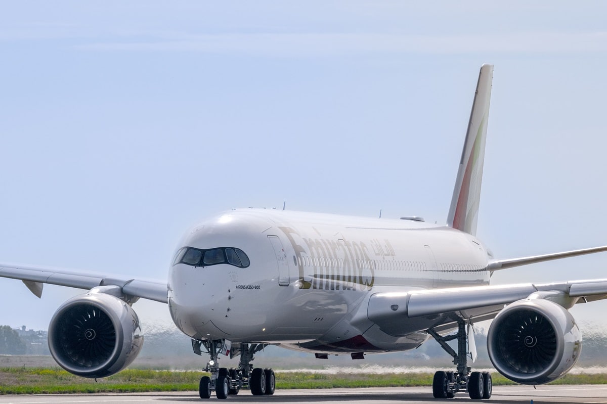 Emirates A350 Dubai