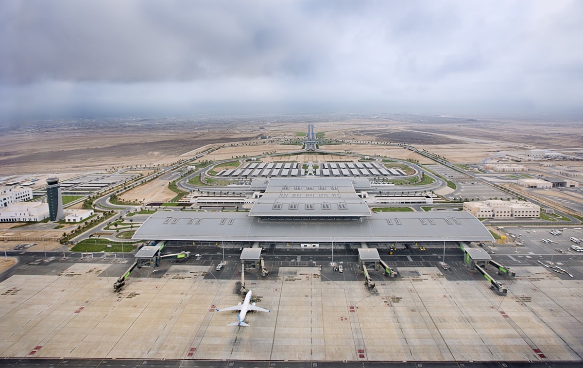 oman transport airport travel passenger data