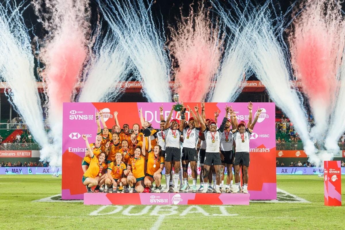 Australia and Fiji win HSBC SVNS at Emirates Dubai 7s 2024 Arabian