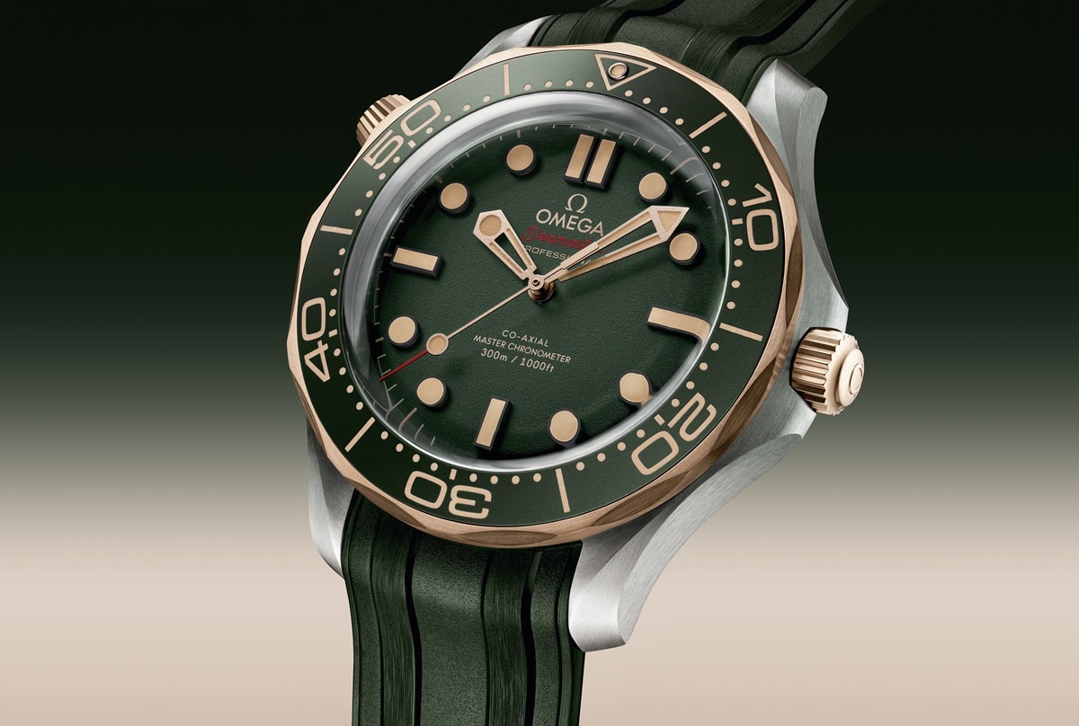 OMEGA Seamaster Diver 300M titanium bronze gold