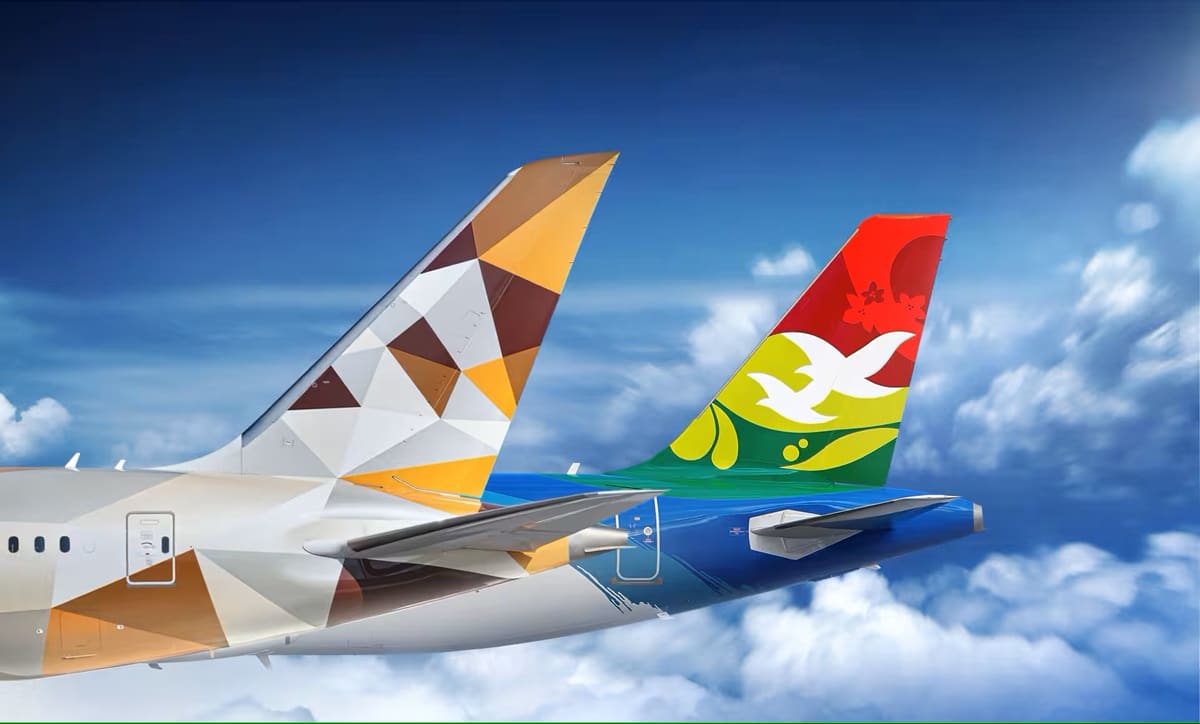 Etihad Air Seychelles UAE Abu Dhabi flights