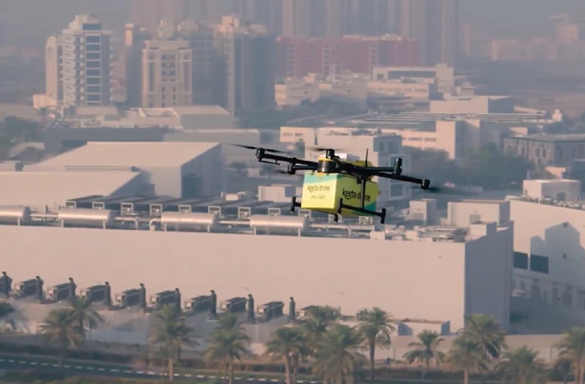 Dubai drone delivery