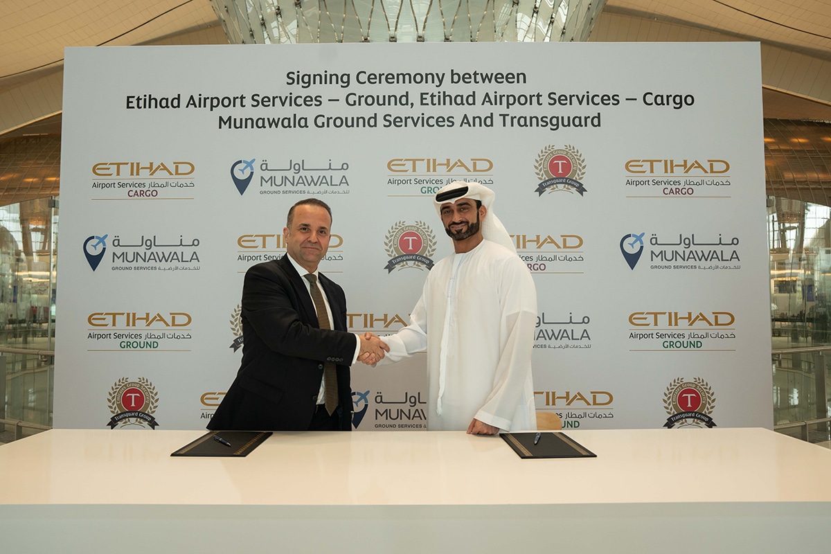 Transguard Aviation Services Awarded New Contract with Etihad Airport Services