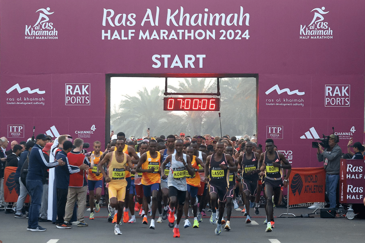 RAK half marathon