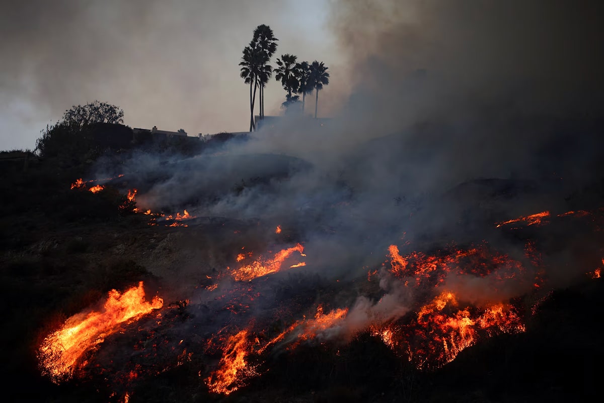 Los Angeles wildfire