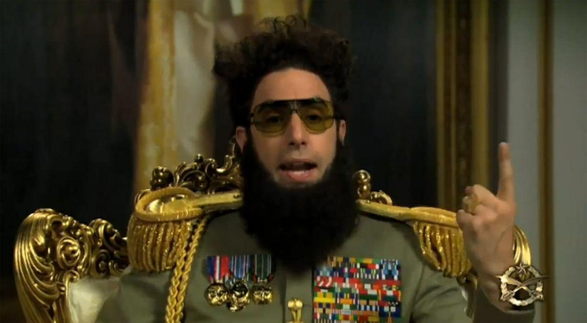 Baron Cohen's 'The Dictator' reacts to Oscars ban - Lifestyle ...