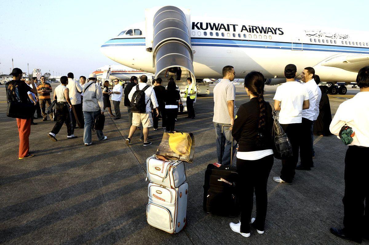 kuwait airways luggage